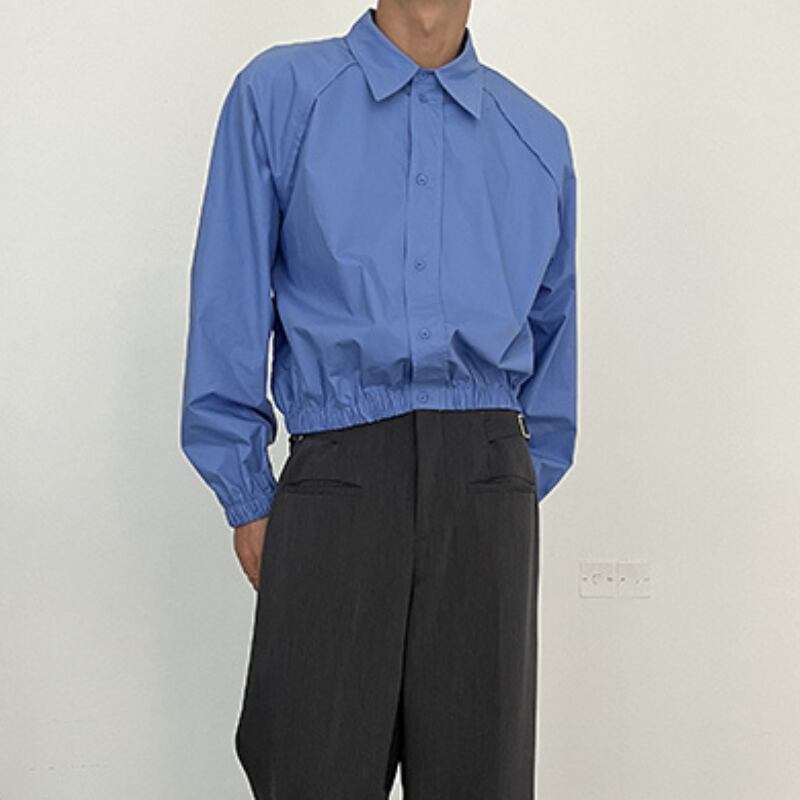 ギャザーアクセントショートシャツ MTO0131