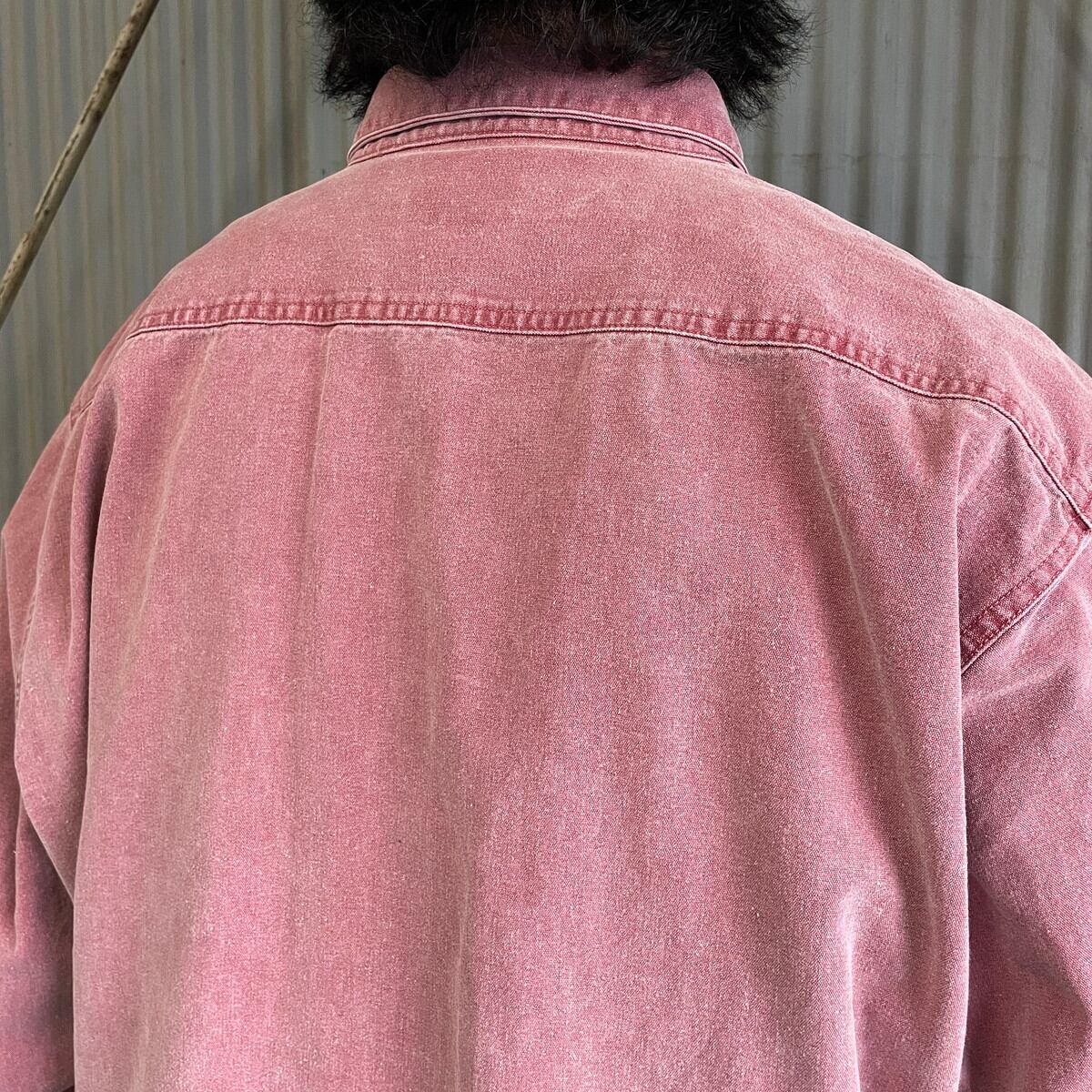 90年代 Patagonia パタゴニア キャンバス コットンシャツ メンズXL相当