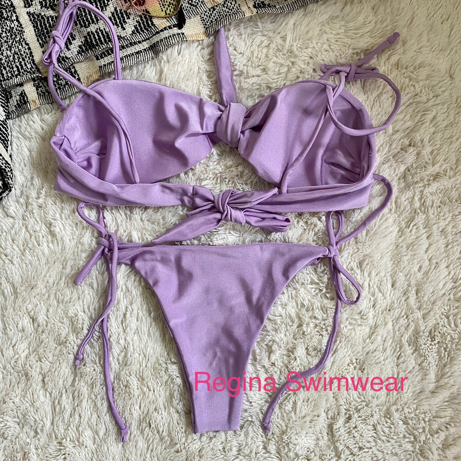 ラベンダー ブラジリアン ビキニ | REGINA SWIMWEAR