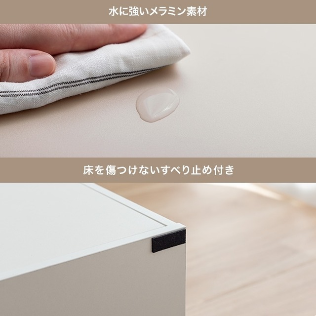 幅広いテイストに合わせやすい ゴミ箱【45L】