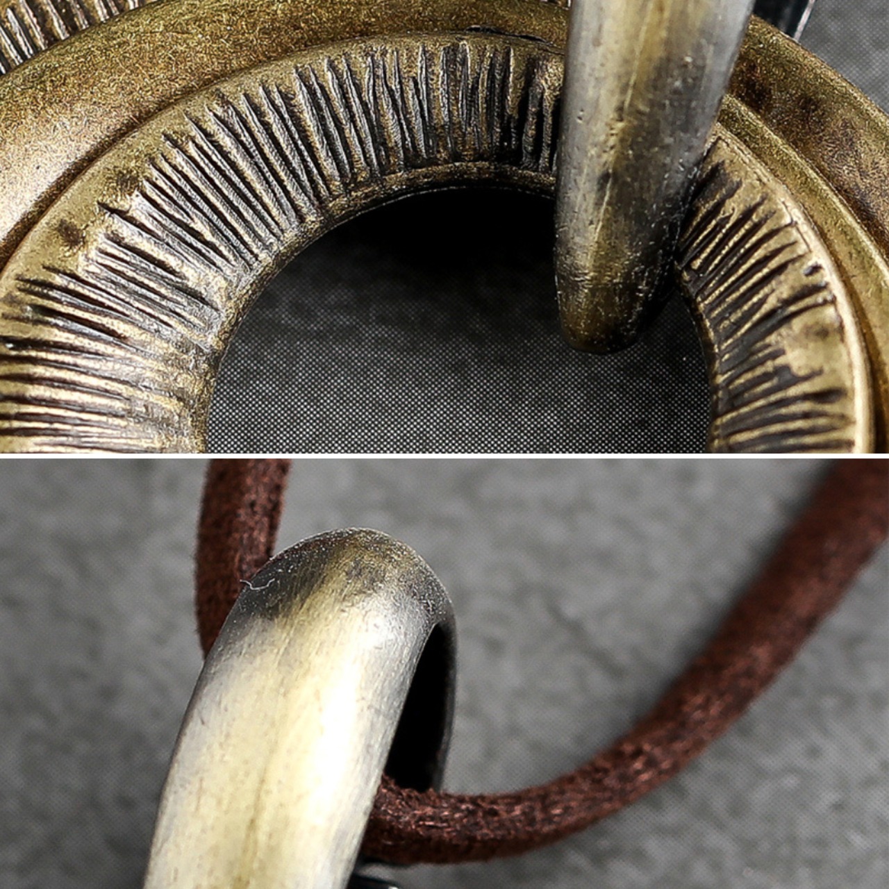 Zinc Alloy Circle Pendant Necklace / ジンク アロイ サークル ペンダント ネックレス