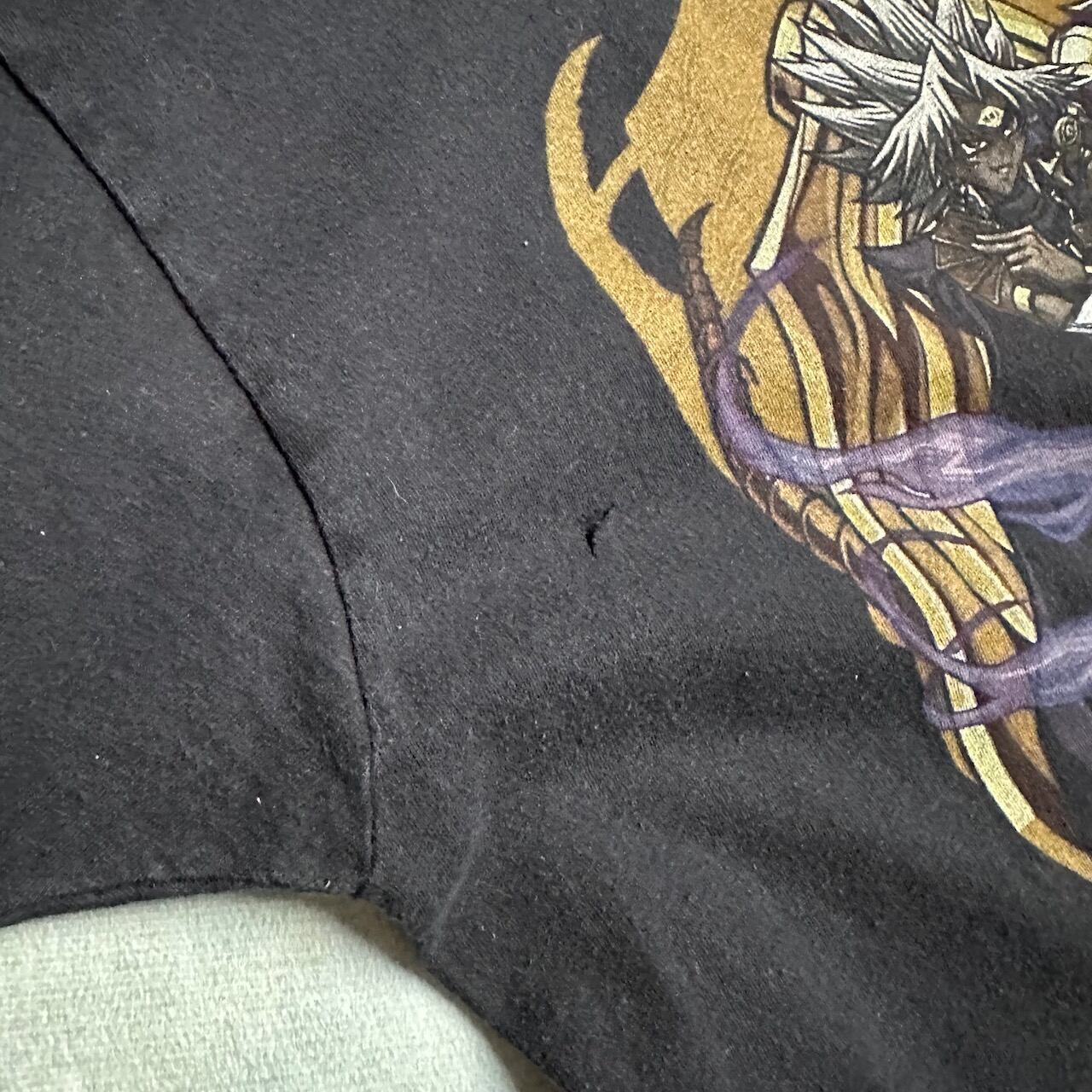 遊戯王 マリク ラーの翼神竜 アニメTシャツ 黒 L 古着 | RUFFY