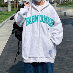 韓国メンズファッション メンズ 裏起毛 パーカー 長袖 フーディ ジップアップ オーバーサイズ カジュアル ユニセックス Bw10 韓国メンズ服 流行プチプラ韓国メンズファッション新作通販 Buy The World