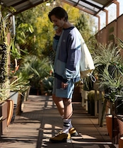 【#Re:room】COLOR PATCHWORK SWEAT SHORTS［REP239］