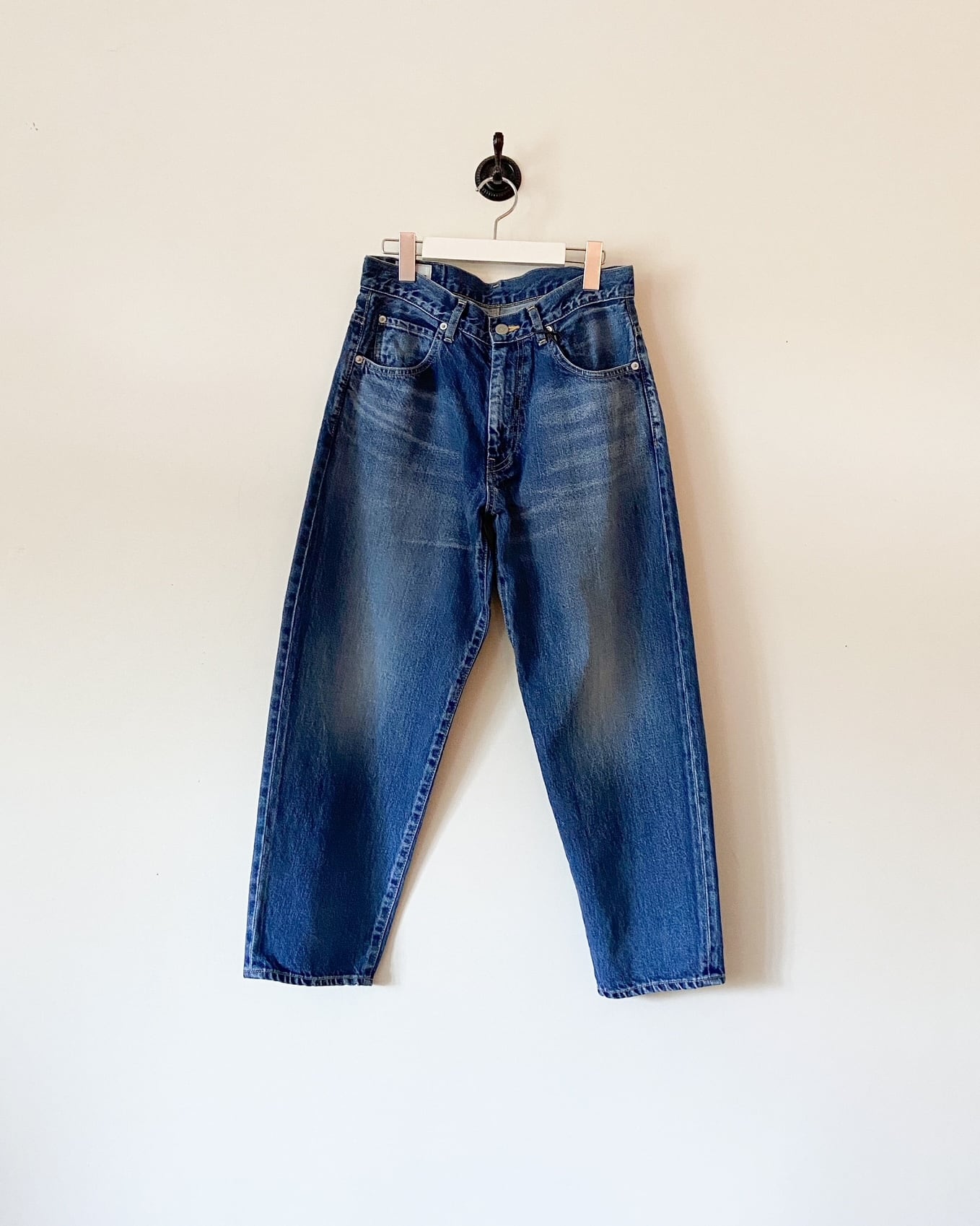 sasanqua by trees　サザンカバイツリーズ　Loose Tapered Denim (ルーズテーパードデニム) 　3Ｙear　Ｗash　AN-106