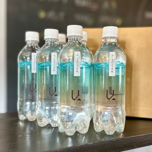 みしまのシリカ水　UPDATE.silica water  500ml × 24本/2ケース!