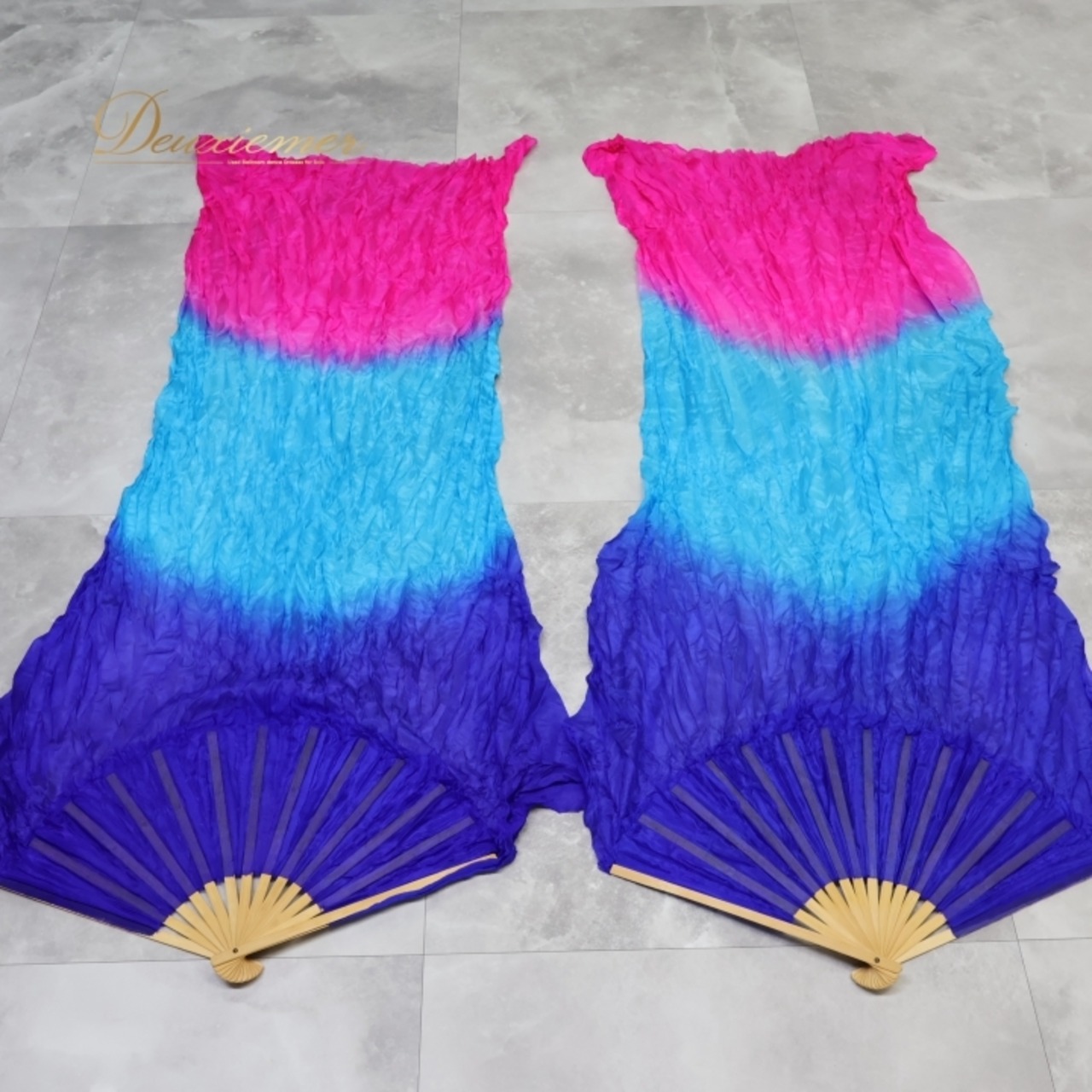 ベリーダンス 小物 まとめ売り 全8点 セット ファンベール ベール タンバリン ネックレス ピアス 小道具 青 黄 緑 グラデーション 楽器 練習 レッスン アクセサリー 民族舞踏 鮮やか ブルー系 パープル系 ピンク系 イエロー系 グリーン系