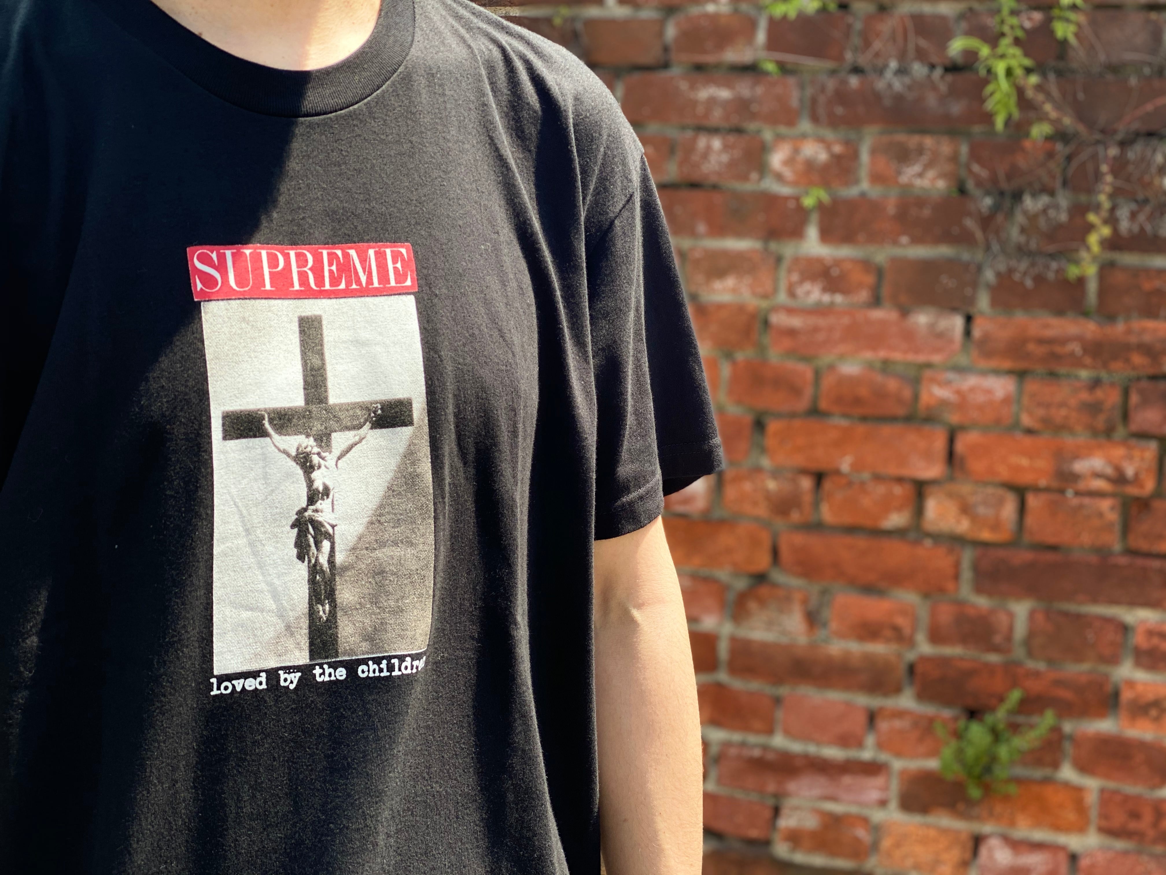 Supreme 20SS LOVED BY THE CHILDREN TEE BLACK X-LARGE 35JE6178 ...
