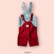 PEPPER 26/SP Cherry overalls