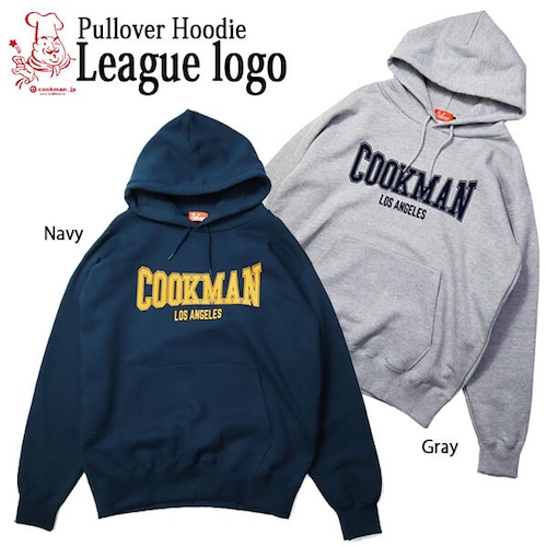 Pullover Hoodie League logo プルオーバーフードパーカー UNISEX 男女兼用 アメリカ クックマン Cookman