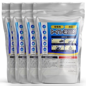 【努力特価】800回分 4kg 凝固剤 高吸水性ポリマー 簡易トイレ 非常用 液体を固めて 高吸水性樹脂 抗菌 消臭 災害対策・防災グッズ 防災備蓄 介護 アウトドア