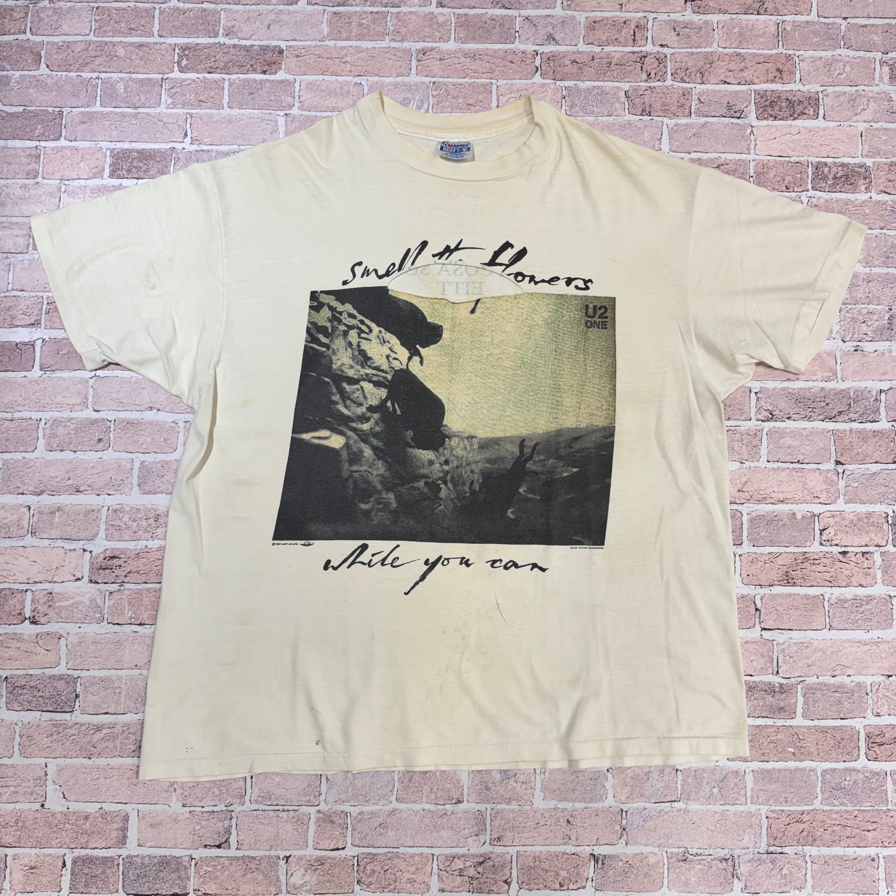 1990s U2 ONE BAND T-SHIRT | safarionline