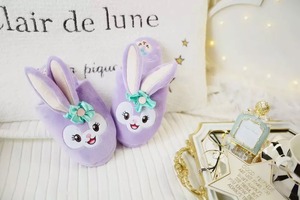 超かわいい♪春夏にも♡立体ステラルー風スリッパ♪ノーマルタイプ ダッフィー ディズニー 上履き