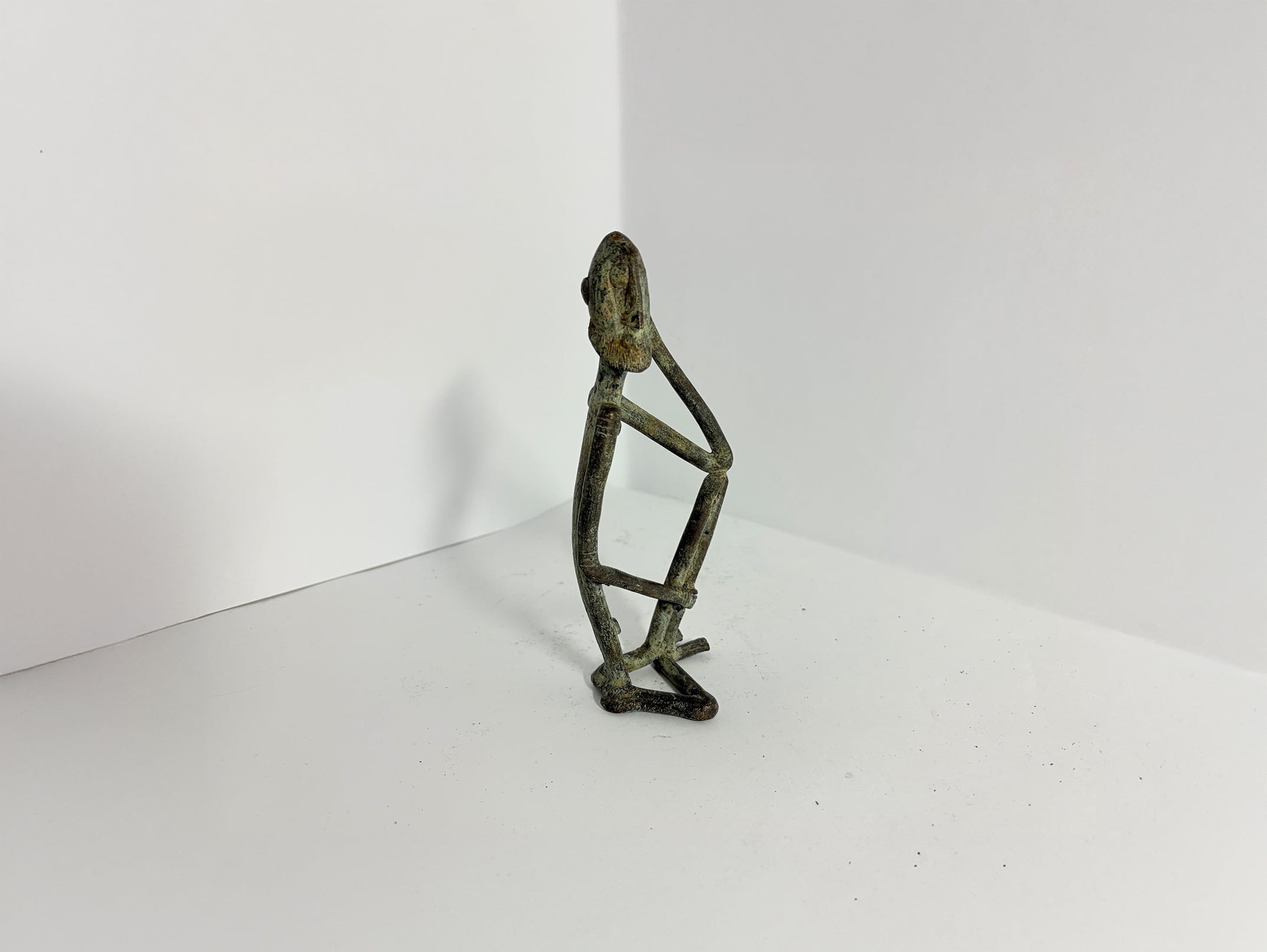 マリ共和国 ドゴン族 鉄彫刻 人物像