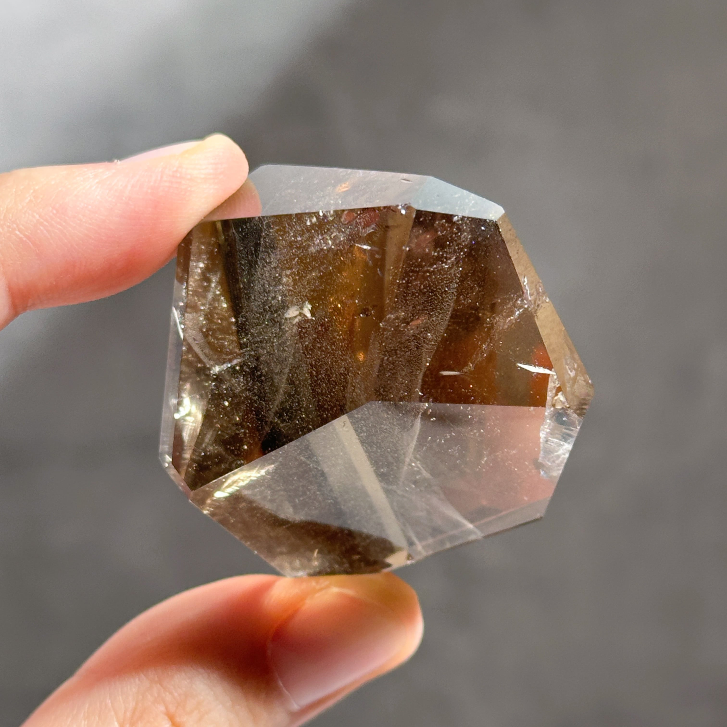 高品質】スモーキークォーツ フリーフォーム35◇ Smoky quartz