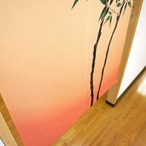 【受注生産】 のれん  南天  幅85ｘ丈150cm