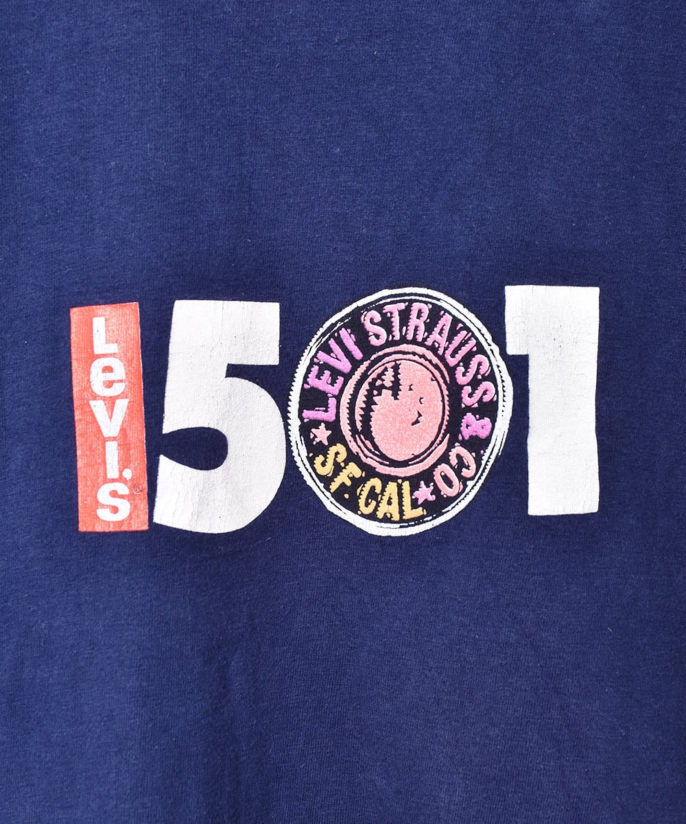 アメリカ製 80's Levis 501 プリントTシャツ | GRAPEFRUIT MOON Online