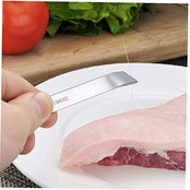 Fopytu 魚の骨用の魚のピンセット、リムーバー ステンレス製の骨抜きピンセット 魚の骨を取り除き、鶏の羽を引き抜くプロ用 2本セット