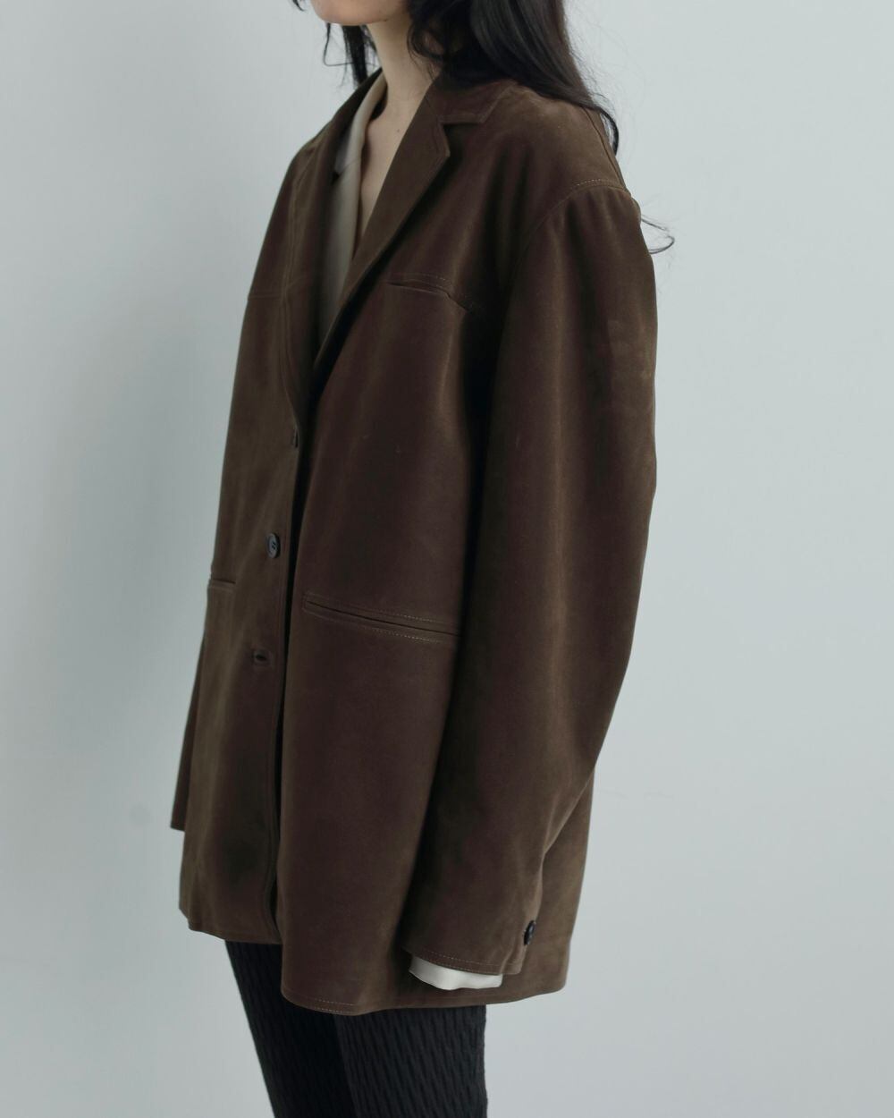 anuke アンヌーク Eco Suede Jacket 62520102 | ANERCA & L.I.V