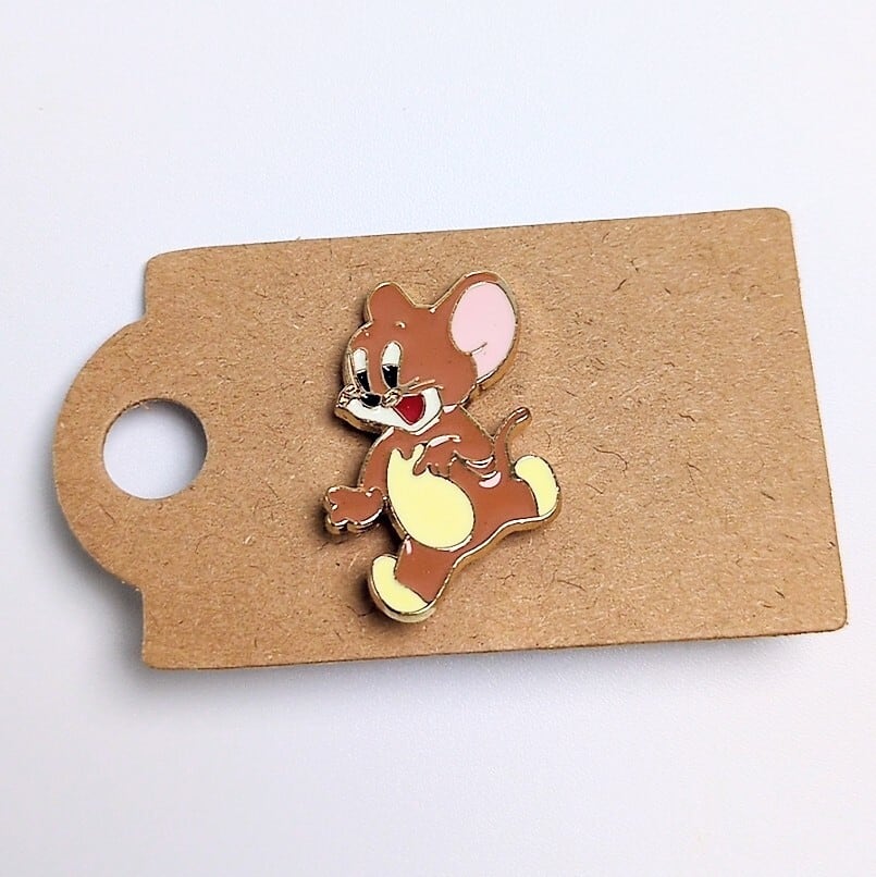 送料無料! ★ピンズ PINS★ピンバッジ 【 トムとジェリー / ジェリー 】 〚アメリカン雑貨 アメトイ〛