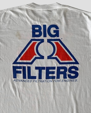 -BIG FILTERS- Vintage 00s L Print T-shirt