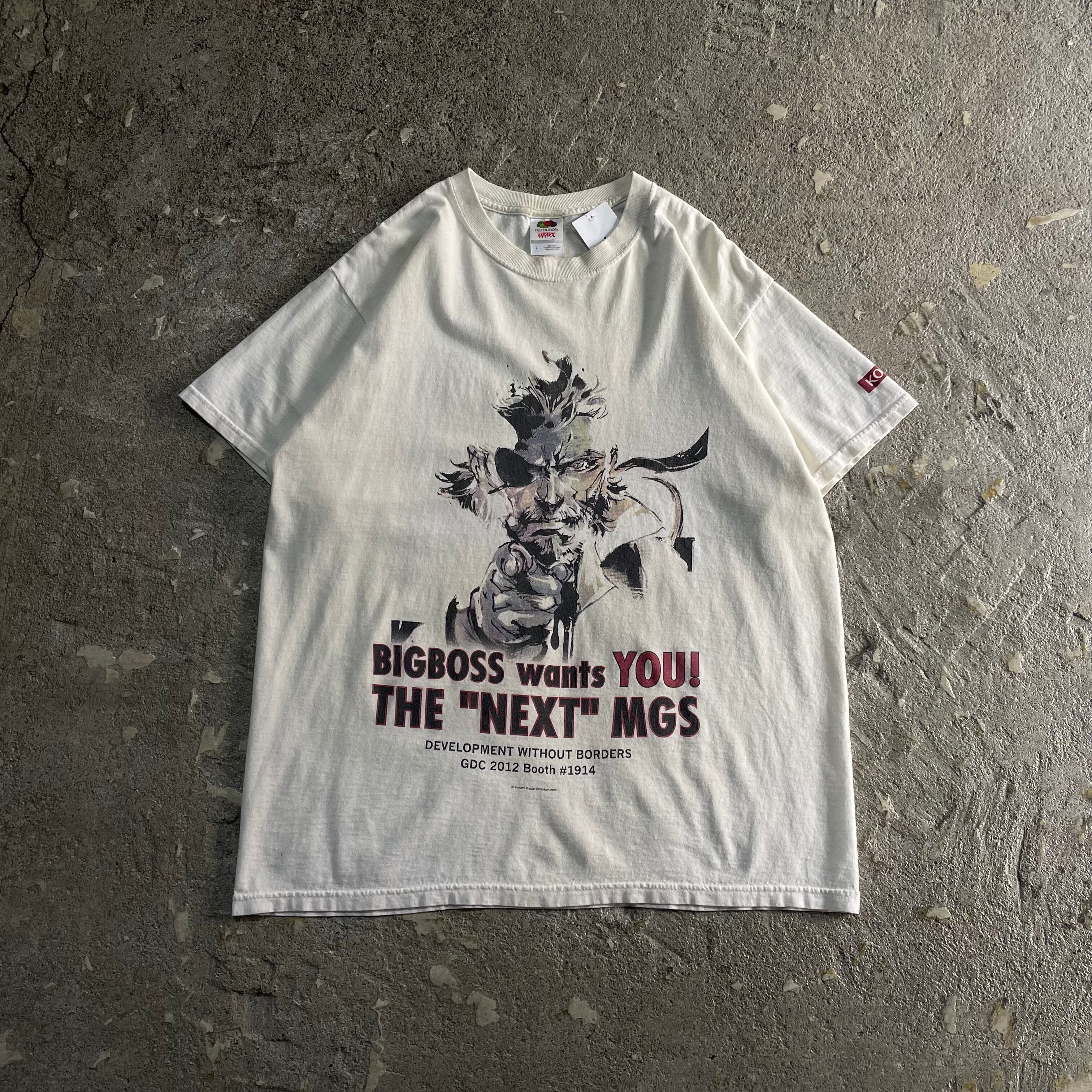 00s METALGEARSOLID "Uncle Sam parody" T-shirt【仙台店】
