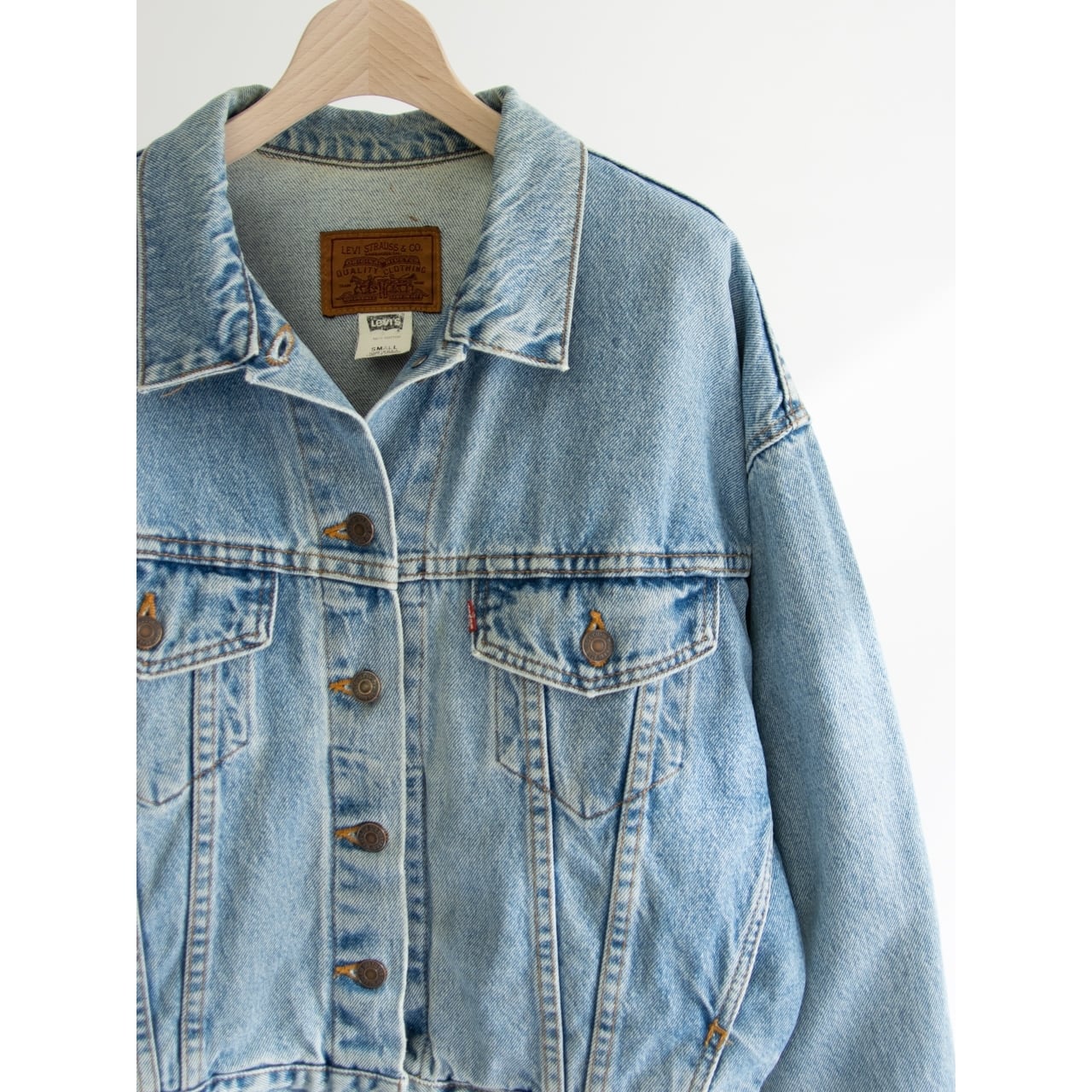 【LEVI'S 77598】Made in U.S.A. 90's 100% Cotton Denim Jacket（リーバイス アメリカ製 コットンデニムジャケット）