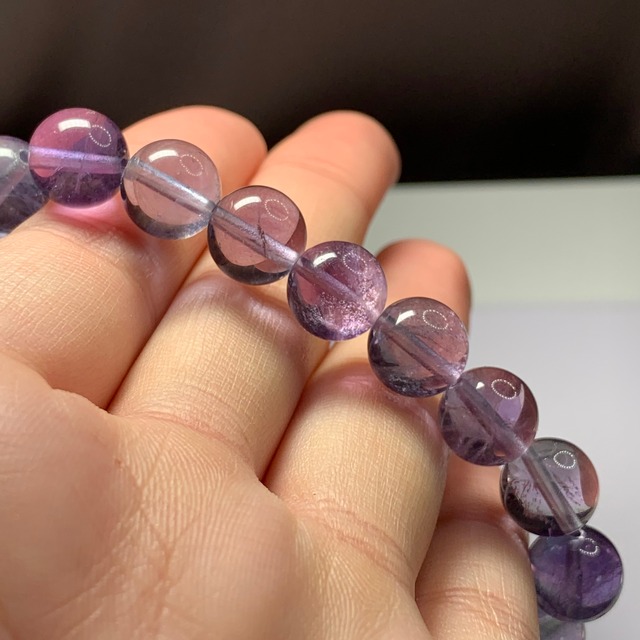 A27.幻想的な色合いグラデーションフローライトブレスレット