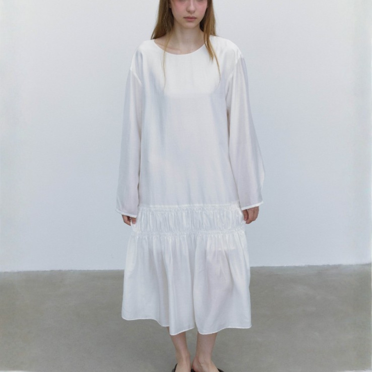 Récit Gathered Dress F0603