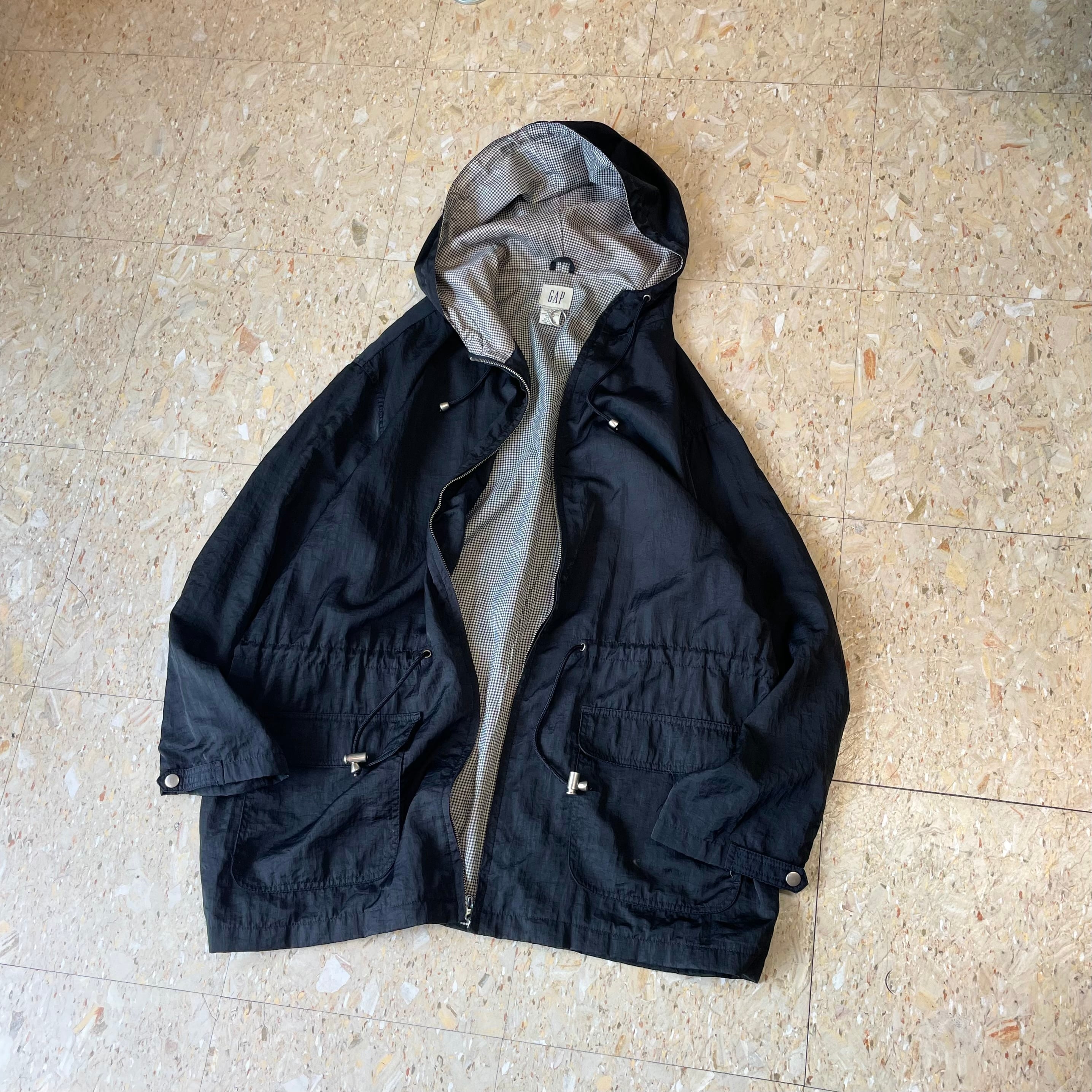 90s 【 OLD GAP 】 オールドギャップ ナイロン カバーオール ギンガム