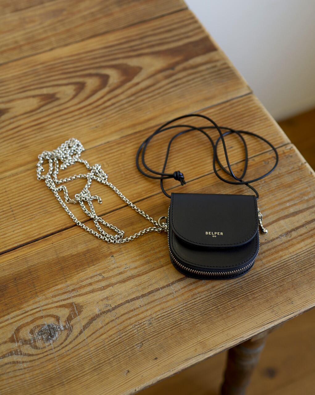 BELPER - COIN&CARD / BLACK | momi 