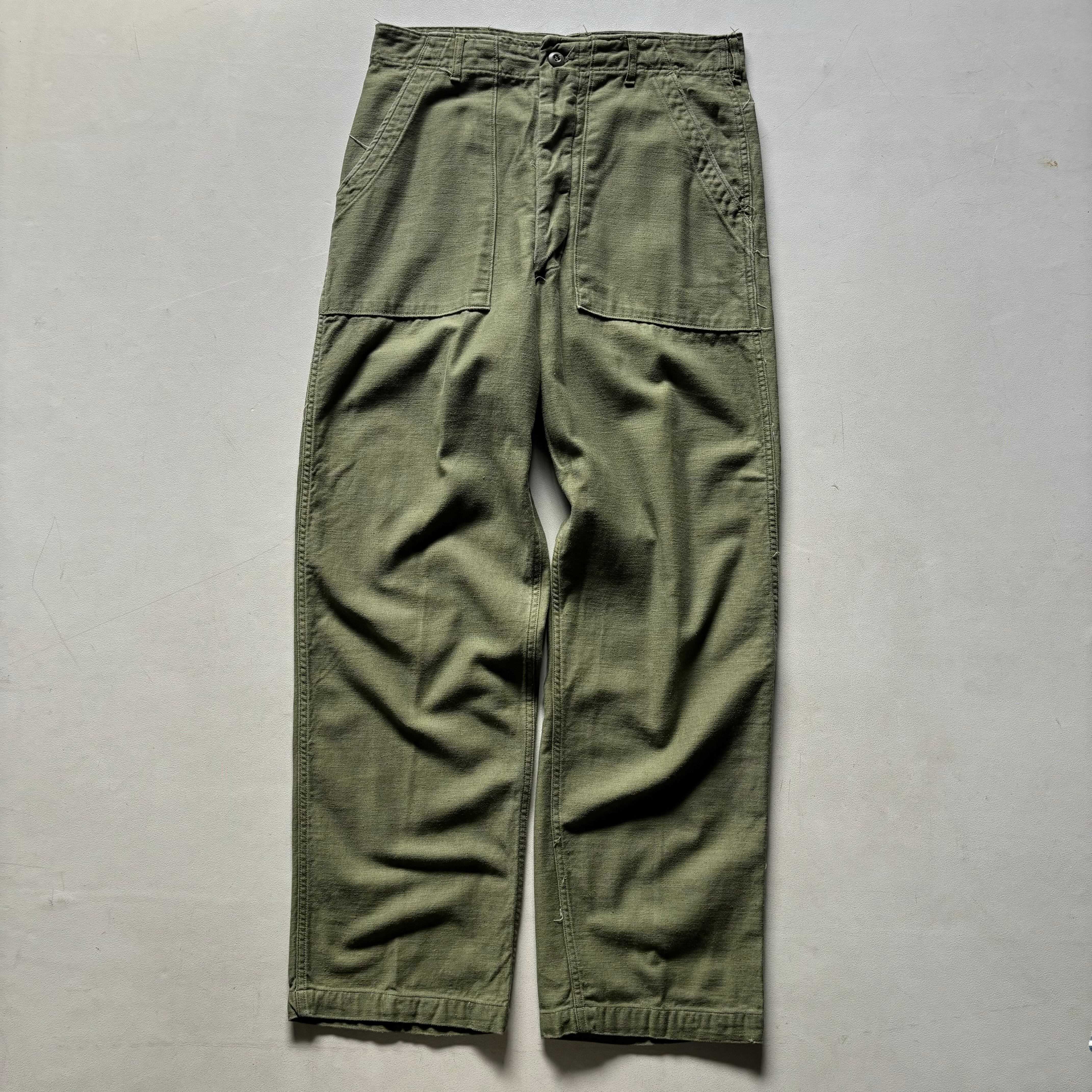 60s US ARMY baker pants “34×33” 60年代 アメリカ軍 ベイカーパンツ 