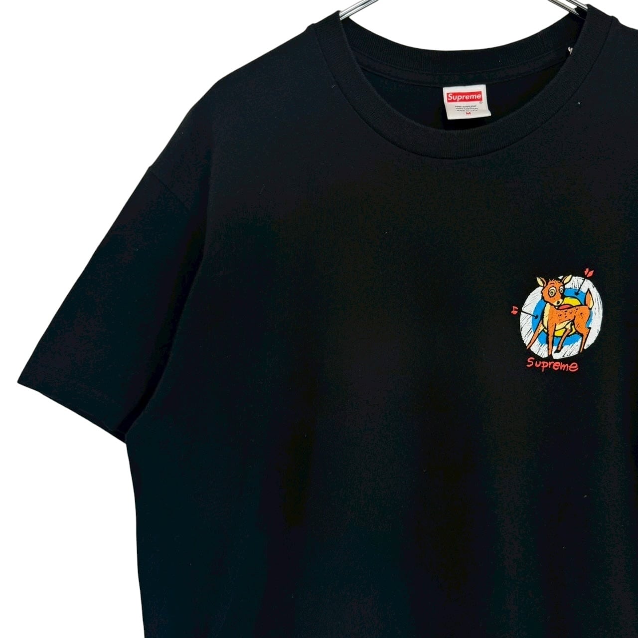 supreme シュプリーム Tシャツ M ワンポイントロゴ バックロゴ バンビ