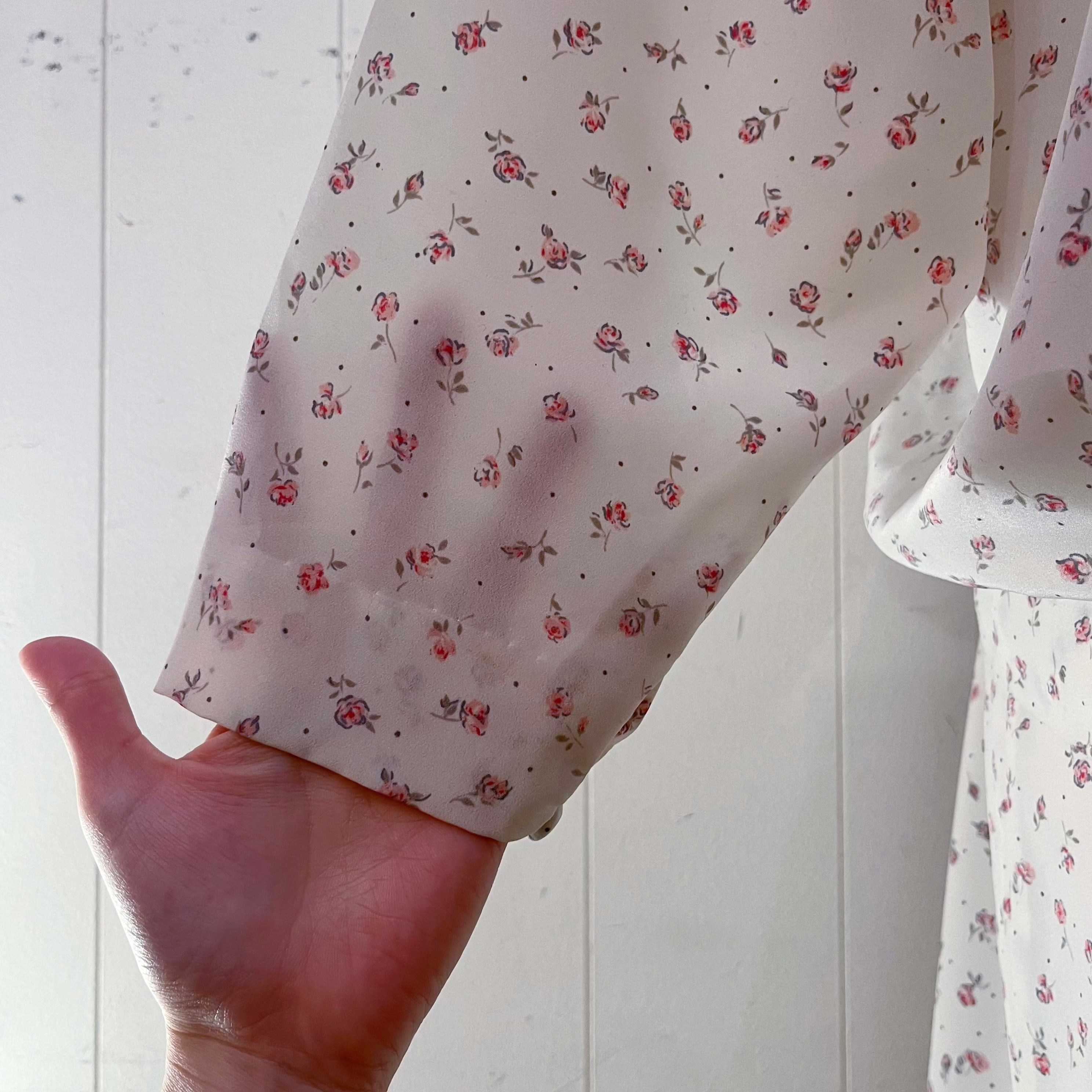 mini rose lace collar separate one-piece