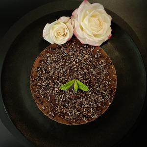 Vegan Raw Cake Chocolate（チョコレート）Lお砂糖･乳製品･小麦粉不使用の低カロリーダイエットスィーツ