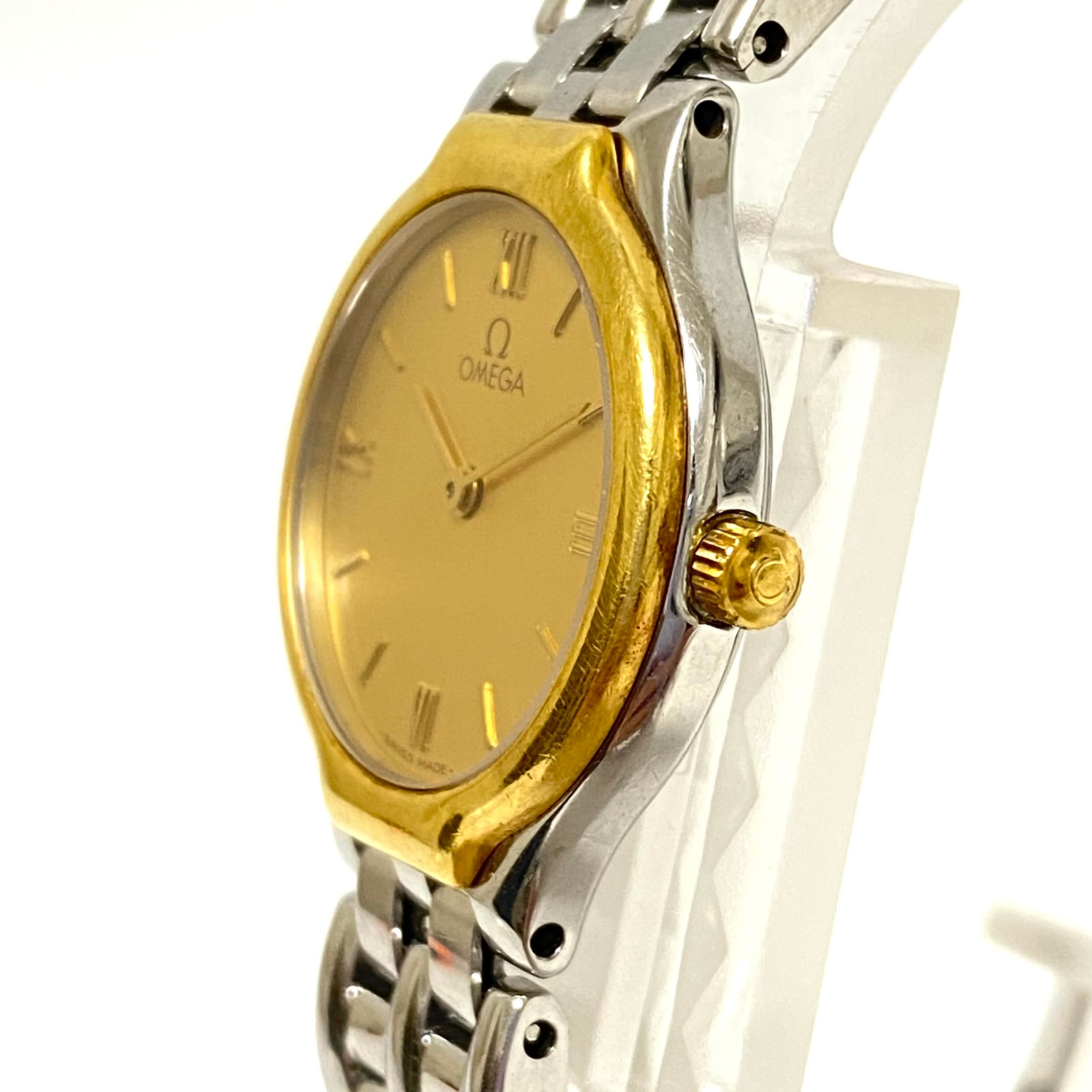 OMEGA オメガ クォーツ 腕時計 K18 レディース 10156-202305 | rean