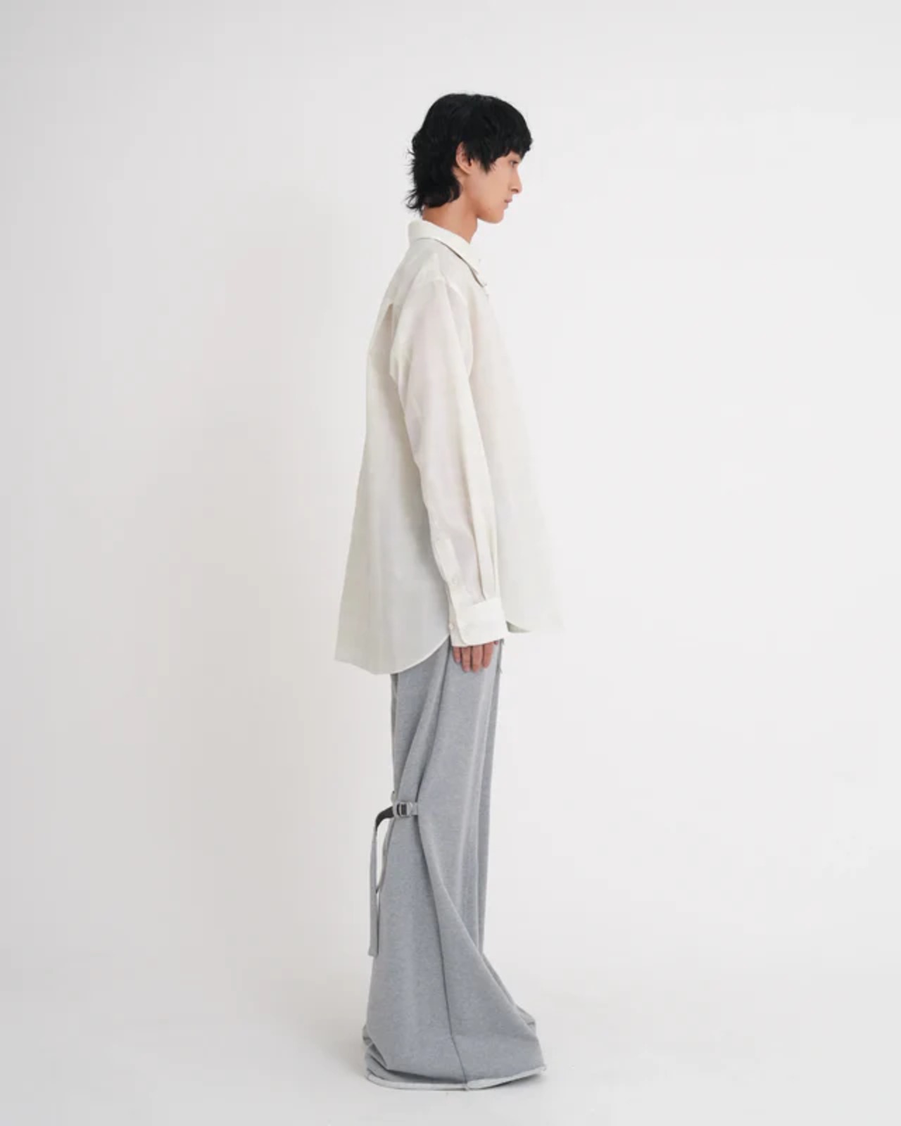 【26SS】Tamme タム /OMBRE CHECK NECKTIE SHIRT - 7