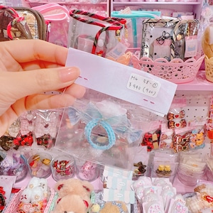 【M4】58-7くまマスコットミニヘアゴム