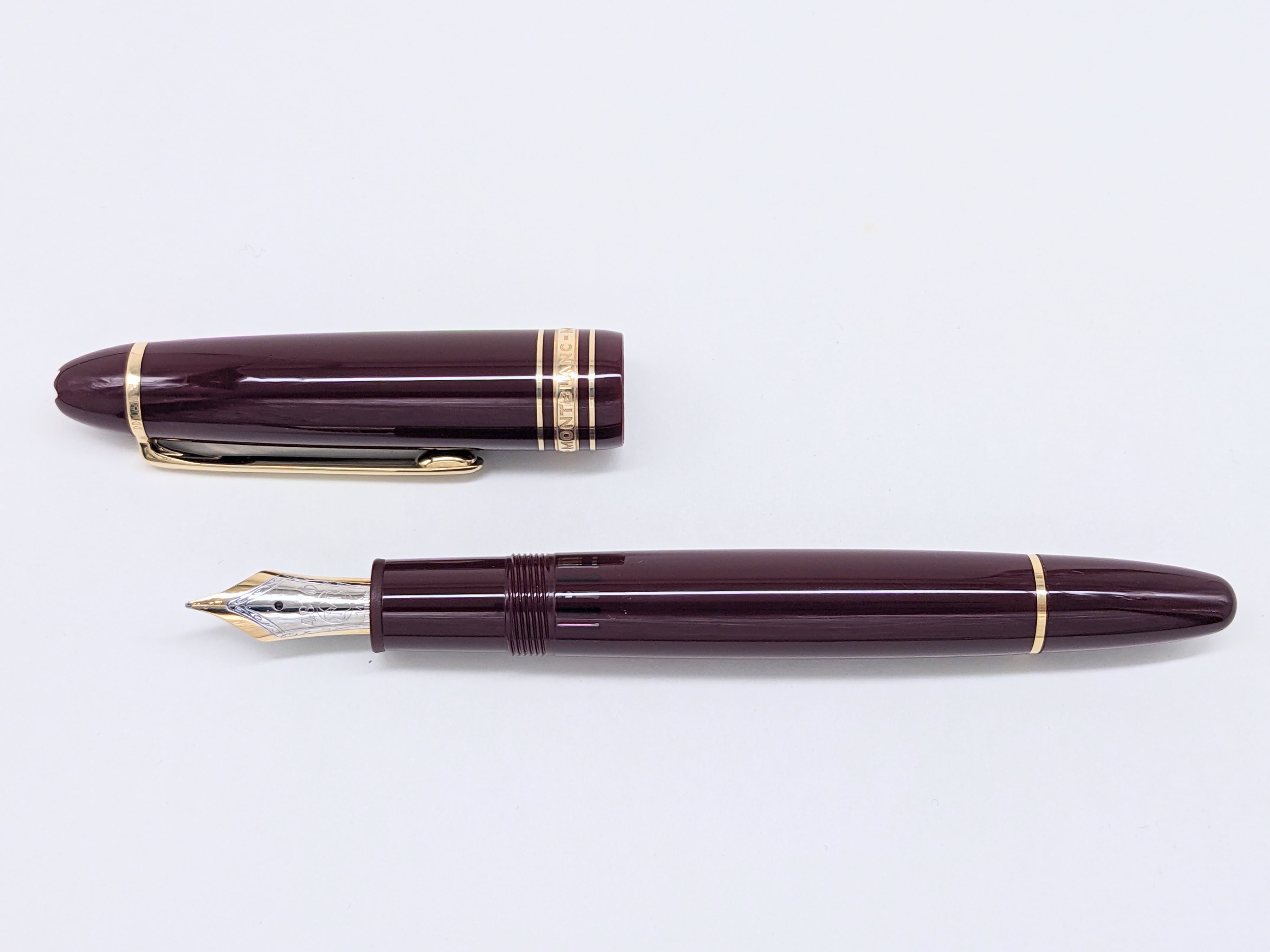 未使用】モンブラン#146 万年筆 ボルドー F Yahoo!オークション