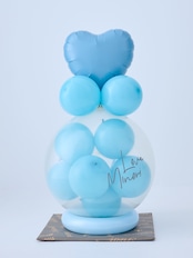 バルーンラッピング POPPING BALLOON ブルー