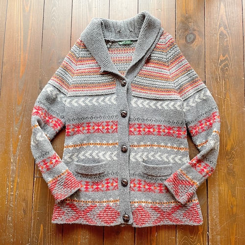 00s  Woolrich  Nordic Knit Jacket