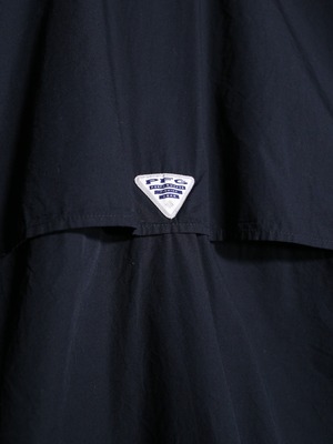 “COLUMBIA” black oversized PFG fishing shirt