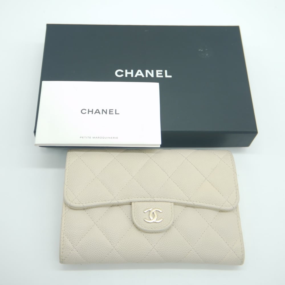 CHANEL シャネル ミディアム フラップ ウォレット ココマーク