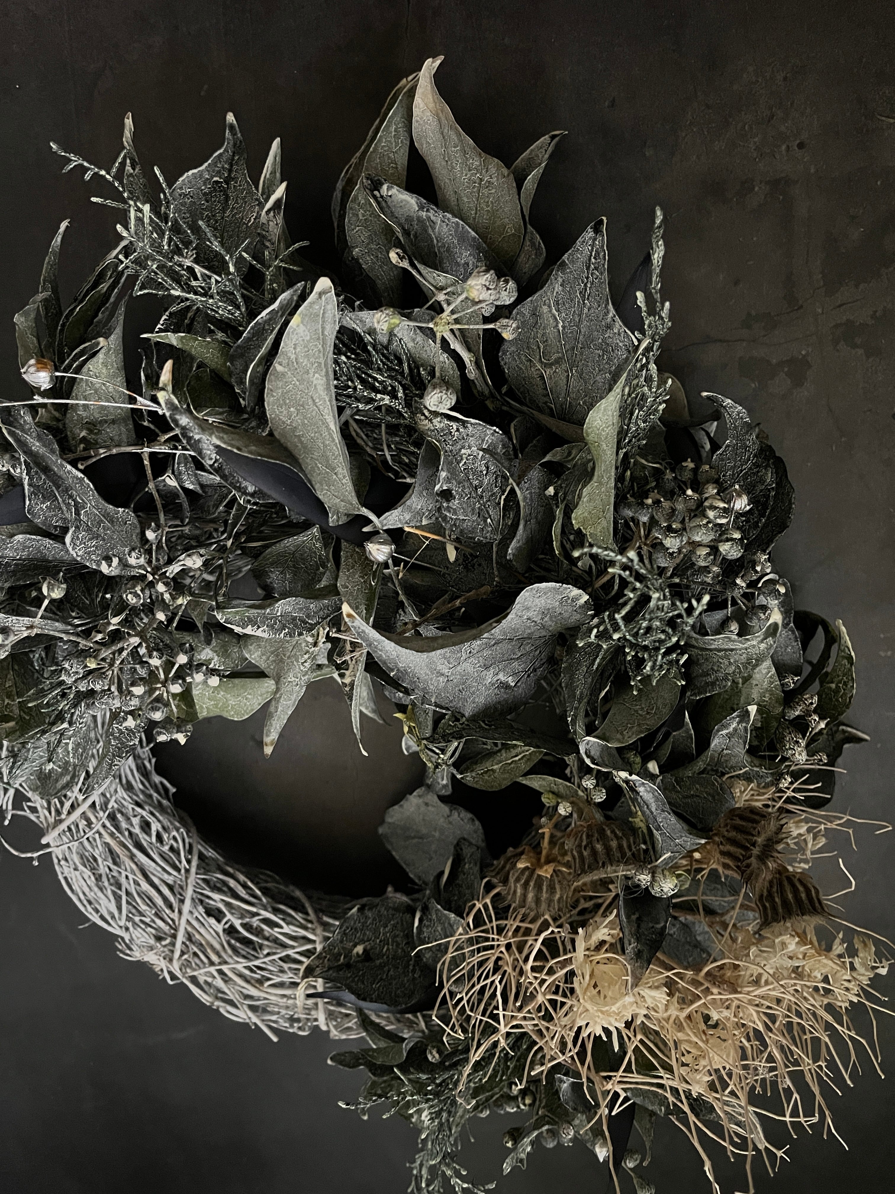 アイビー ホワイトリース ivy wreath