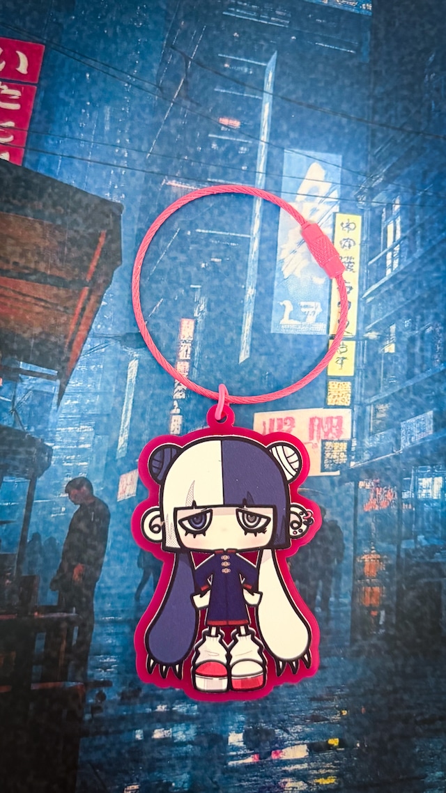 着せ替えできちゃう アクリルキーホルダー【パン子】アクキー 「たぶん、無理。」