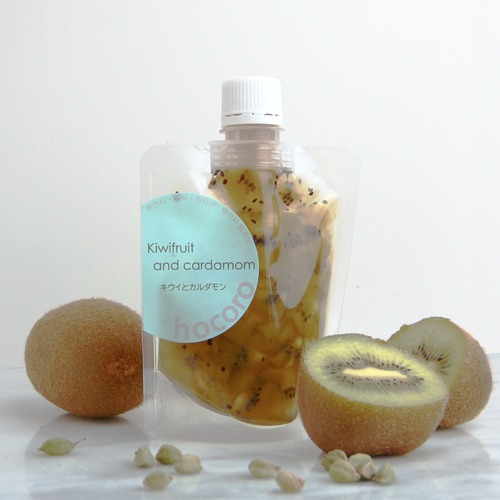 キウイとカルダモン Kiwifruit and cardamom