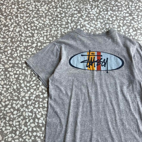 STUSSY / 90-00's usa製 stock logo T-shirt size M