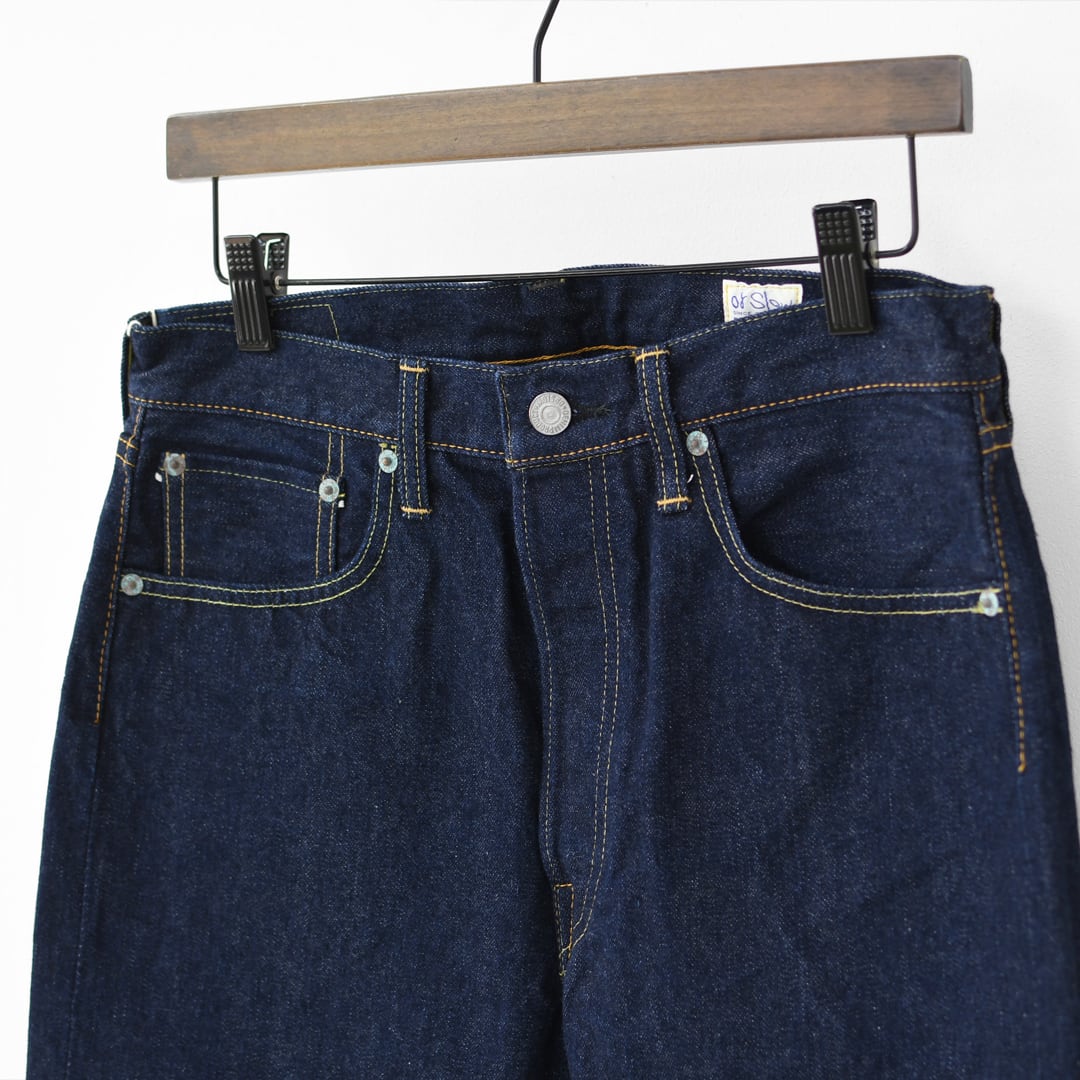 orslow [オアスロウ] SHORT LENGTH 105 STANDARD SELVEDGE DENIM [01