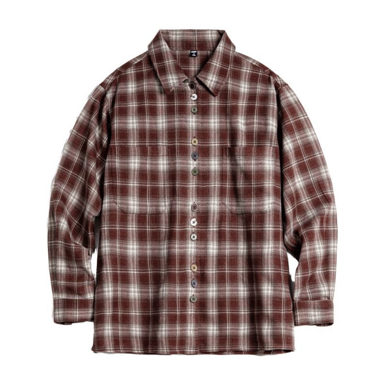 Reddish Brown Plaid Shirt / レディッシュ ブラウン チェック シャツ