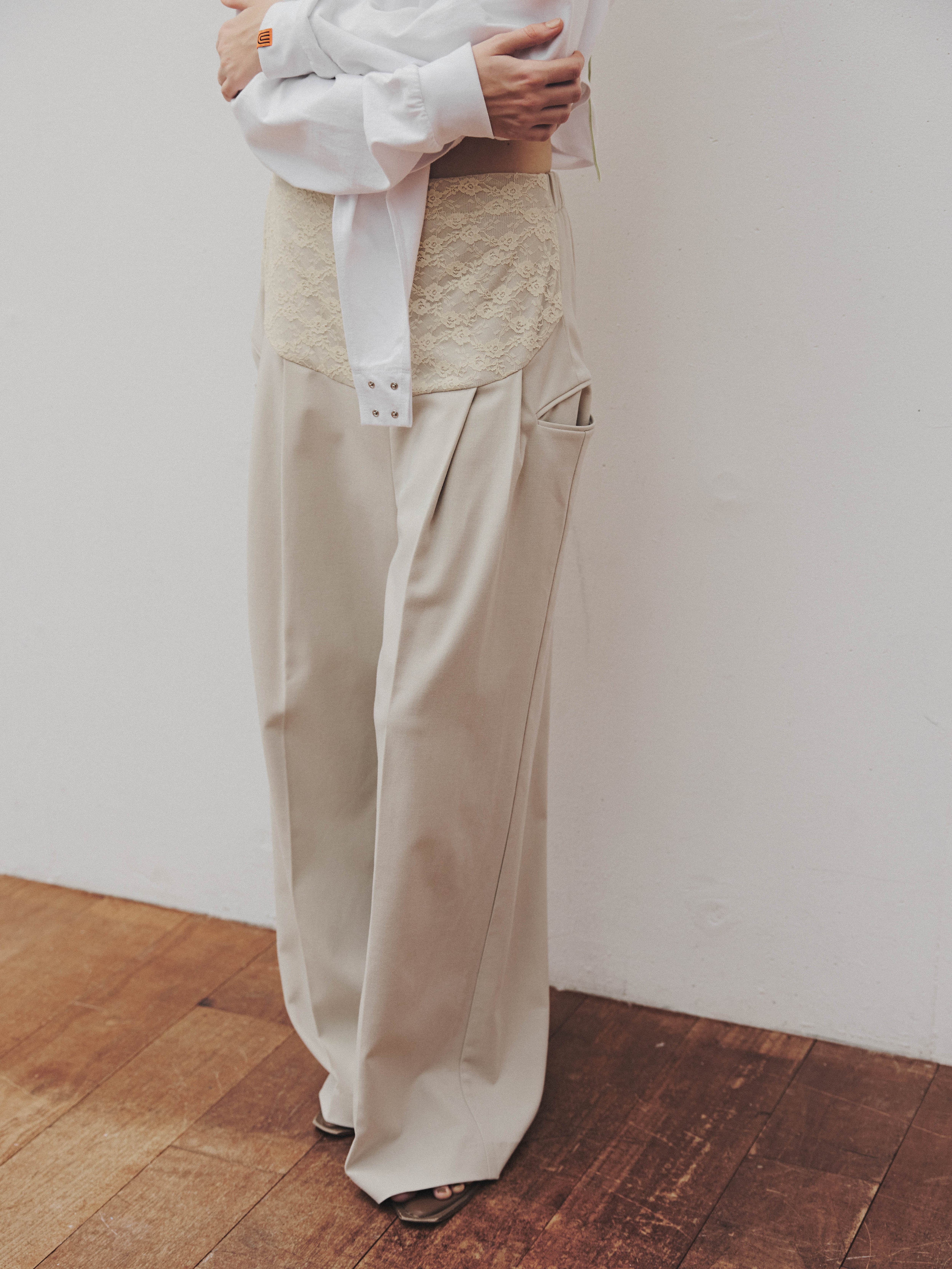 maternity】2tuck wide slacks | Katrin TOKYO